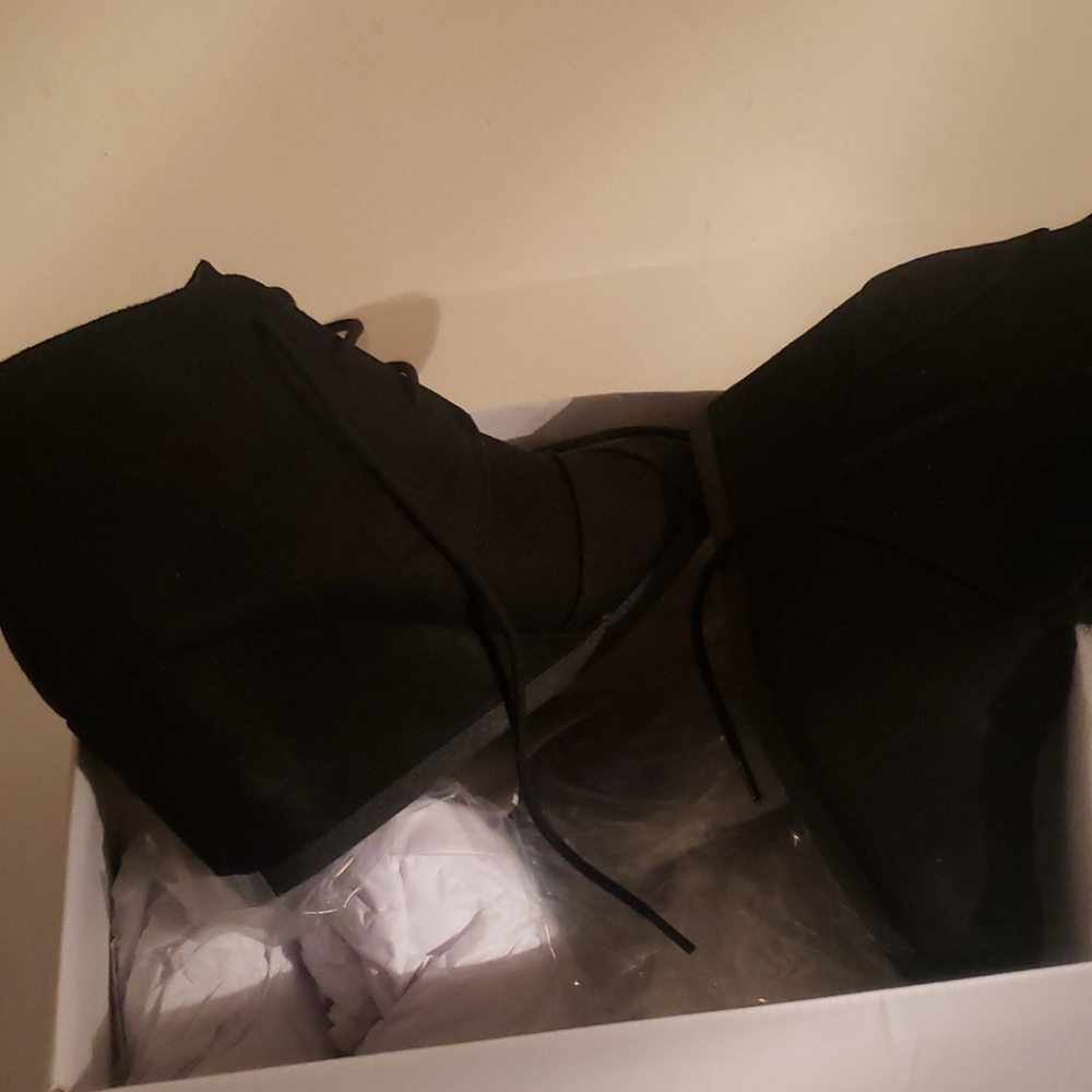 Black booties